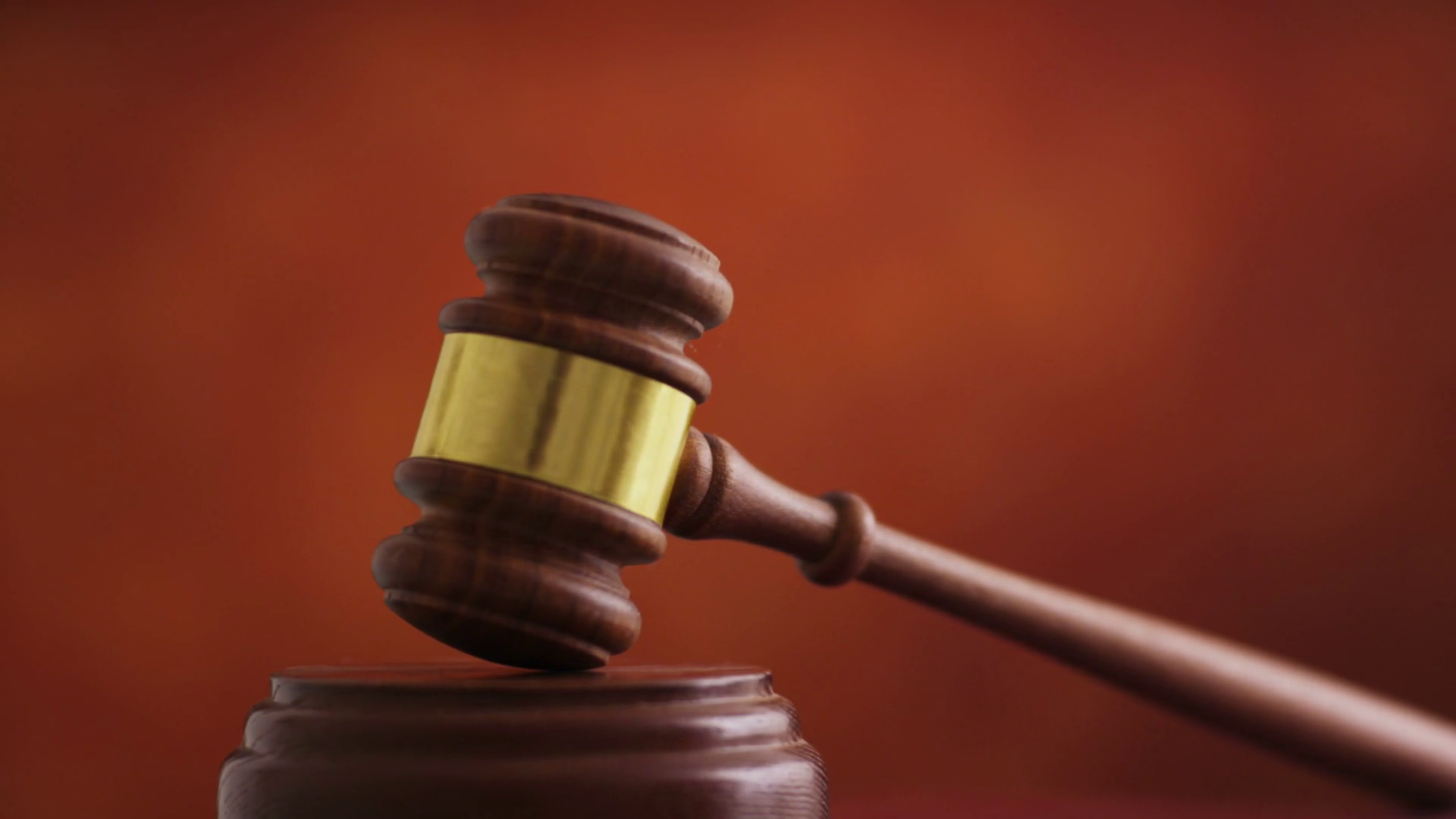 legal gavel and video camera